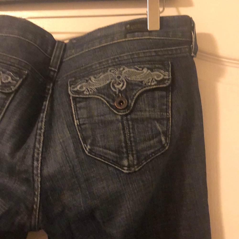 Lucky 10/30 Zoe Jean 5 pocket dark wash, like new